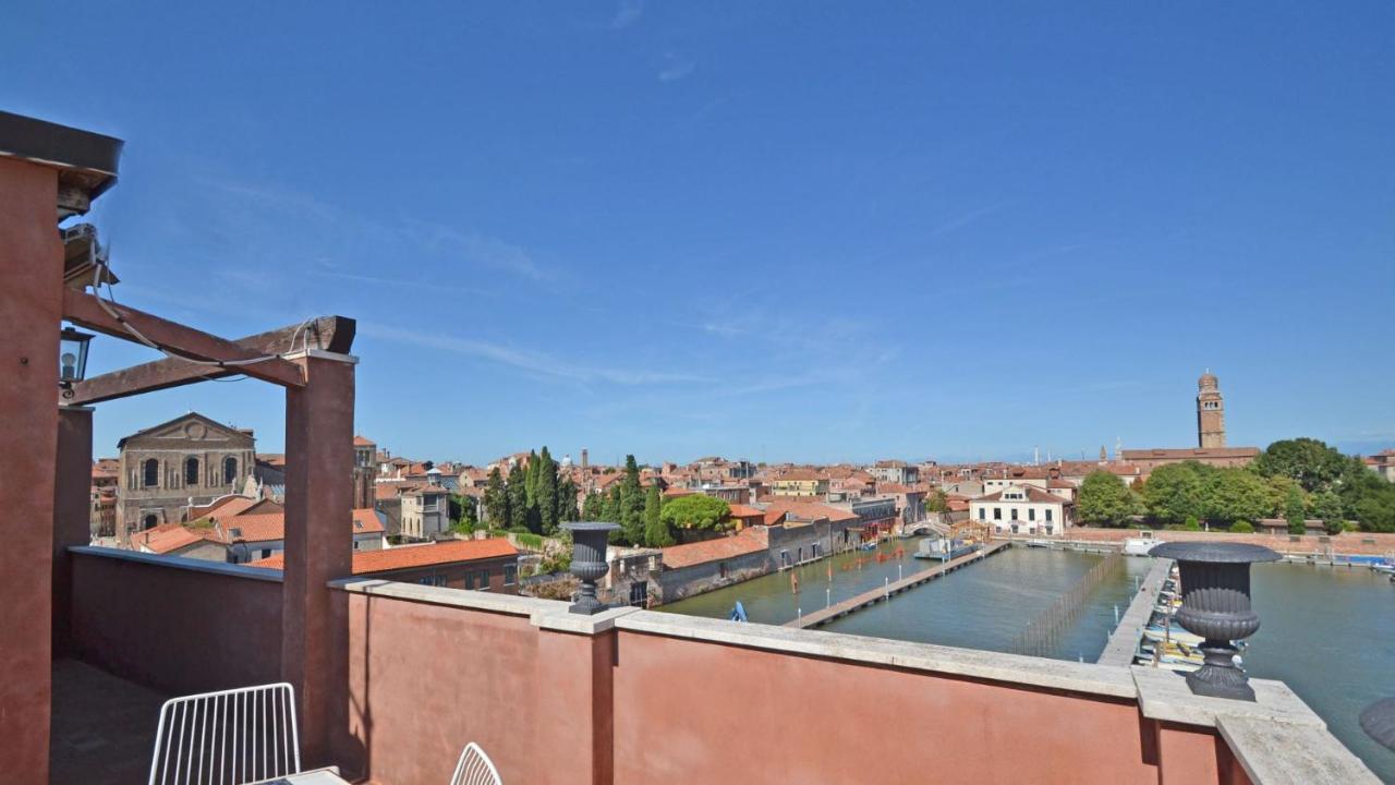 Apartmán Boldu Terrace Benátky Exteriér fotografie