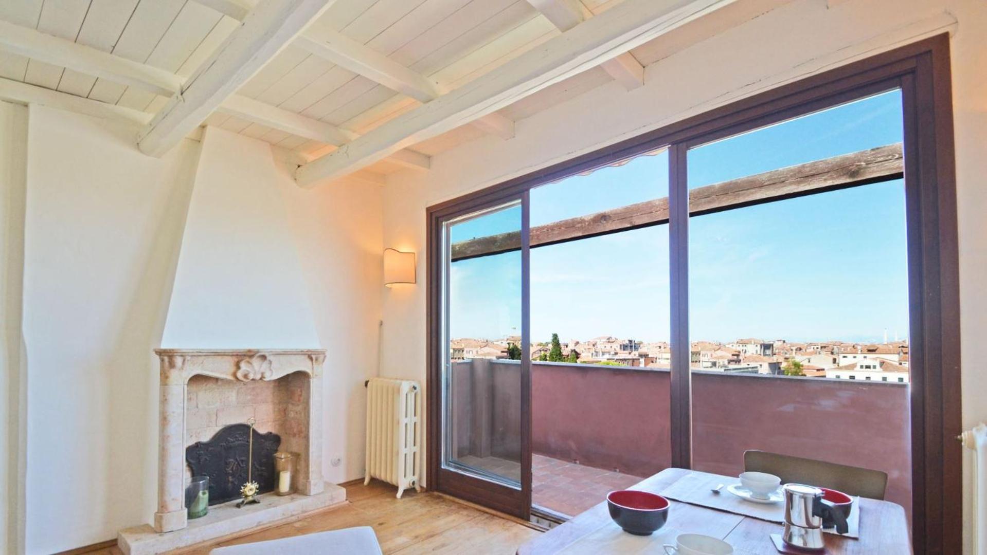 Apartmán Boldu Terrace Benátky Exteriér fotografie